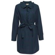 Pre-owned Cotton dresses Burberry Vintage , Blue , Dames