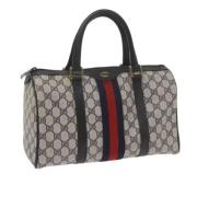 Pre-owned Leather gucci-bags Gucci Vintage , Beige , Dames