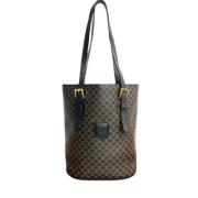 Pre-owned Leather celine-bags Celine Vintage , Black , Dames