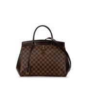 Pre-owned Canvas handbags Louis Vuitton Vintage , Brown , Dames