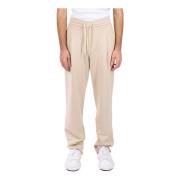 Sweatpants met relaxte pasvorm en trekkoord A Paper Kid , Beige , Here...