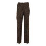 Bruine Casual Broek Seventy , Brown , Dames