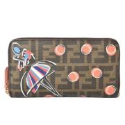 Pre-owned Canvas wallets Fendi Vintage , Multicolor , Dames