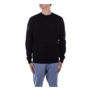 Zwart Logo Zij Sweater Fred Perry , Black , Heren