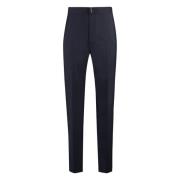 Wollen Blend Broek met Zakken Givenchy , Blue , Heren