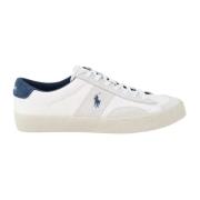 Witte sneakers met logo Sayer Sport Ralph Lauren , White , Heren