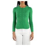 Groene trui met Polo Pony-motief Ralph Lauren , Green , Dames