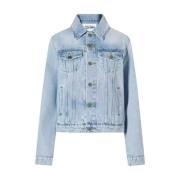 Blauwe spijkerjas met knopen Jean Paul Gaultier , Blue , Dames