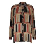 Paisley Fringed Viscose Shirt Etro , Multicolor , Dames