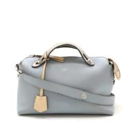 Pre-owned Leather handbags Fendi Vintage , Gray , Dames