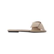 Leather flats Acne Studios , Beige , Dames