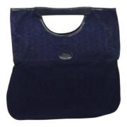 Pre-owned Canvas handbags Celine Vintage , Blue , Dames