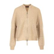 Cardigan met rits Seventy , Beige , Dames