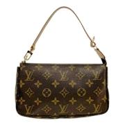 Pre-owned Fabric louis-vuitton-bags Louis Vuitton Vintage , Brown , Da...