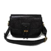 Pre-owned Leather celine-bags Celine Vintage , Black , Dames