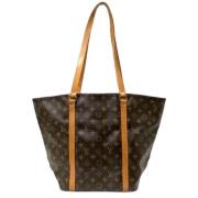 Pre-owned Canvas louis-vuitton-bags Louis Vuitton Vintage , Brown , Da...