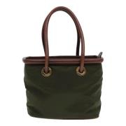 Pre-owned Fabric celine-bags Celine Vintage , Green , Dames