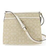 Pre-owned Canvas shoulder-bags Coach Pre-owned , Beige , Dames