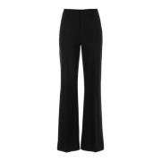 Zwarte Broek Janice Stijl Dondup , Black , Dames