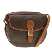 Pre-owned Leather celine-bags Celine Vintage , Brown , Dames