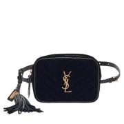 Pre-owned Leather crossbody-bags Yves Saint Laurent Vintage , Black , ...