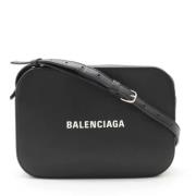 Pre-owned Leather balenciaga-bags Balenciaga Vintage , Black , Dames