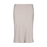 Midi Rok Ami Paris , Beige , Dames