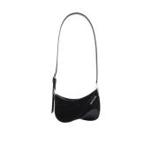 Zwarte Spiral Curve Tas Mugler , Black , Dames