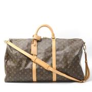 Pre-owned Canvas handbags Louis Vuitton Vintage , Brown , Dames