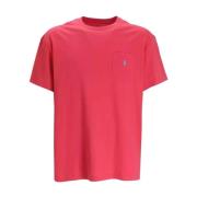 Rode Classic Fit Shirt Ralph Lauren , Red , Heren