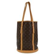 Pre-owned Canvas handbags Louis Vuitton Vintage , Brown , Dames