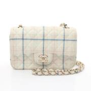 Pre-owned Leather chanel-bags Chanel Vintage , Beige , Dames