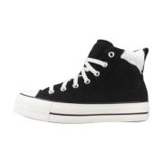 Puff Lift Hi Sneakers Converse , Black , Dames