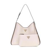 Poeder Hobo Tas Guess , Pink , Dames