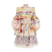 Kleurrijke Mini Wonderland Jurk Zimmermann , Multicolor , Dames