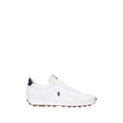 Trail 125 sneakers met suède en oxford panelen Polo Ralph Lauren , Whi...