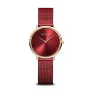 Dameshorloge Ultra Slim 29 mm Mesh Armband 15729-363 Bering , Red , Da...