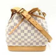 Pre-owned Canvas louis-vuitton-bags Louis Vuitton Vintage , White , Da...