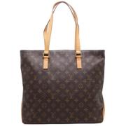 Pre-owned Canvas shoulder-bags Louis Vuitton Vintage , Brown , Dames