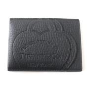 Pre-owned Leather wallets Tiffany & Co. Pre-owned , Black , Dames