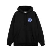 Bubble Fleece Sweatshirt Obey , Black , Heren