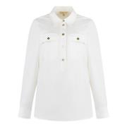 Blouses Shirts Michael Kors , White , Dames