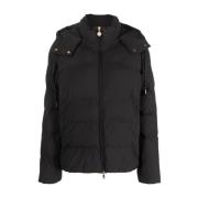 Down Jackets Emporio Armani EA7 , Black , Dames