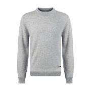 Essential Patch Crew Sweater Barbour , Gray , Heren