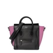 Pre-owned Leather celine-bags Celine Vintage , Black , Dames