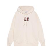 Gezellige Fleece TV Sweater Obey , Beige , Heren