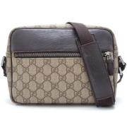 Pre-owned Canvas gucci-bags Gucci Vintage , Beige , Dames