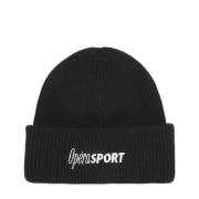 Zwarte André Unisex Beanie Opéra Sport , Black , Dames