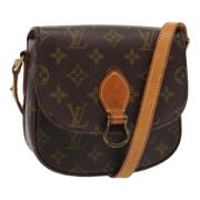 Pre-owned Canvas shoulder-bags Louis Vuitton Vintage , Brown , Dames