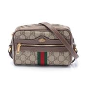 Pre-owned Canvas crossbody-bags Gucci Vintage , Multicolor , Dames